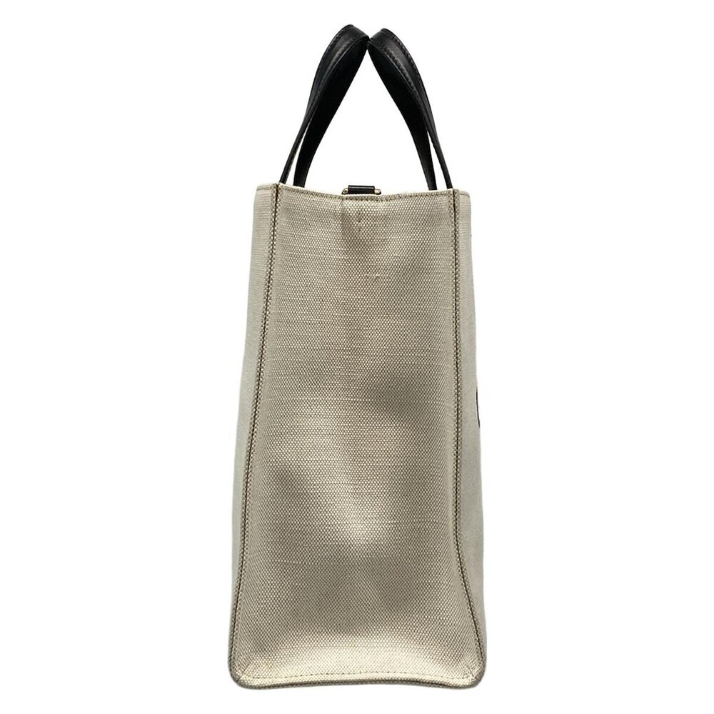 Givenchy Leather Tote Ivory Bag White Black GG